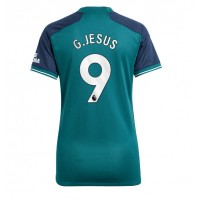 Arsenal Gabriel Jesus #9 Fotballklær Tredjedrakt Dame 2023-24 Kortermet
